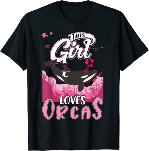 This Girl loves Orcas T-Shirt